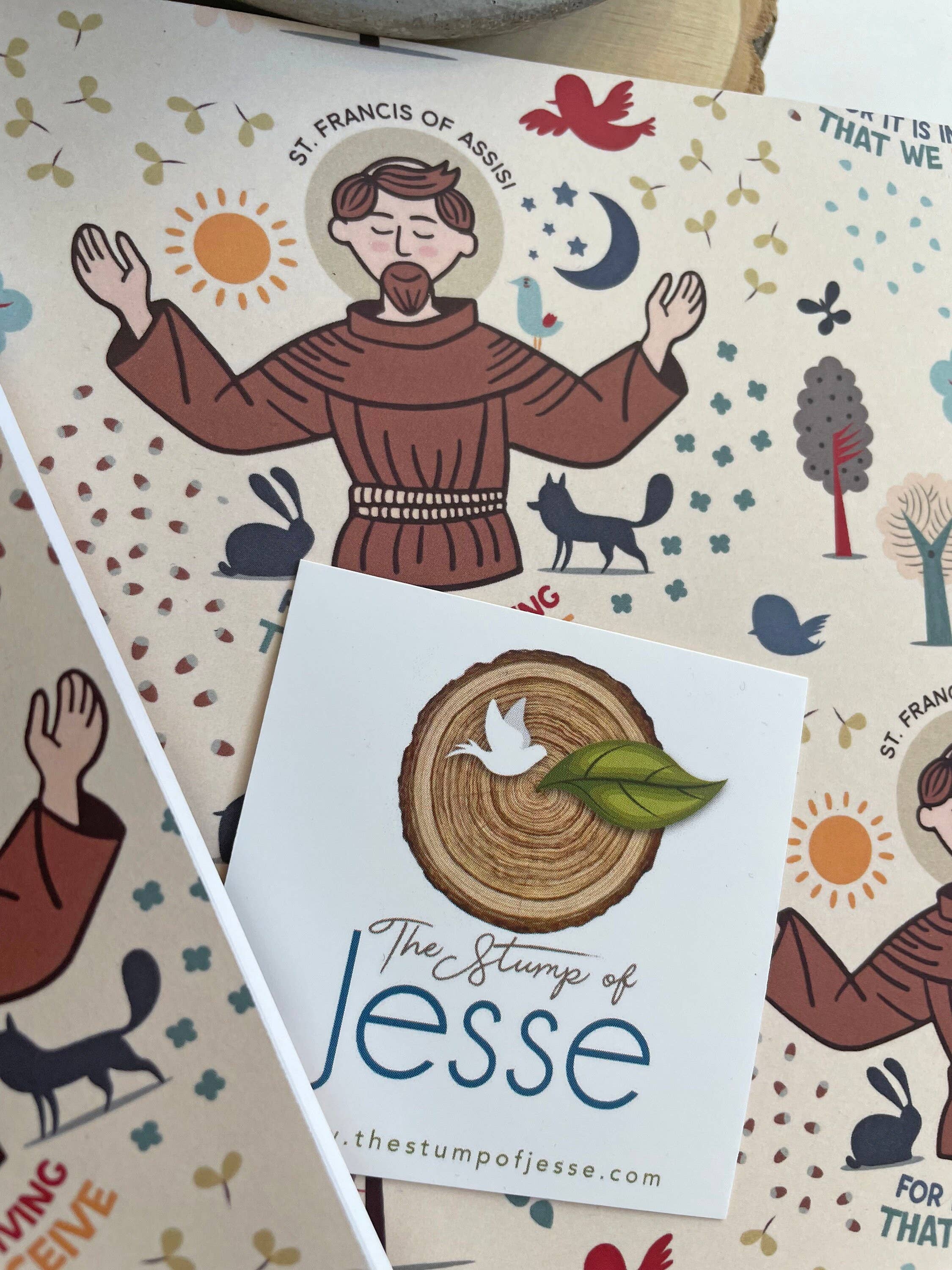St. Francis of Assisi Ruled Notebook I Catholic Gift