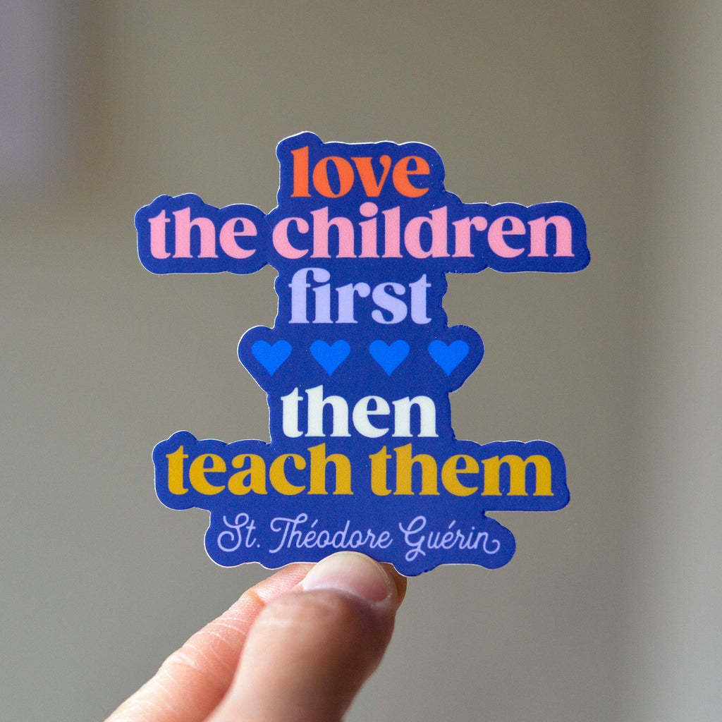St. Theodore Guerin Catholic Sticker