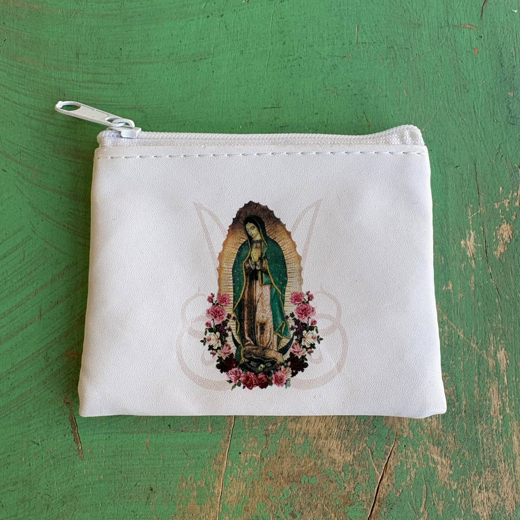 Our Lady of Guadalupe Zip Rosary Pouch