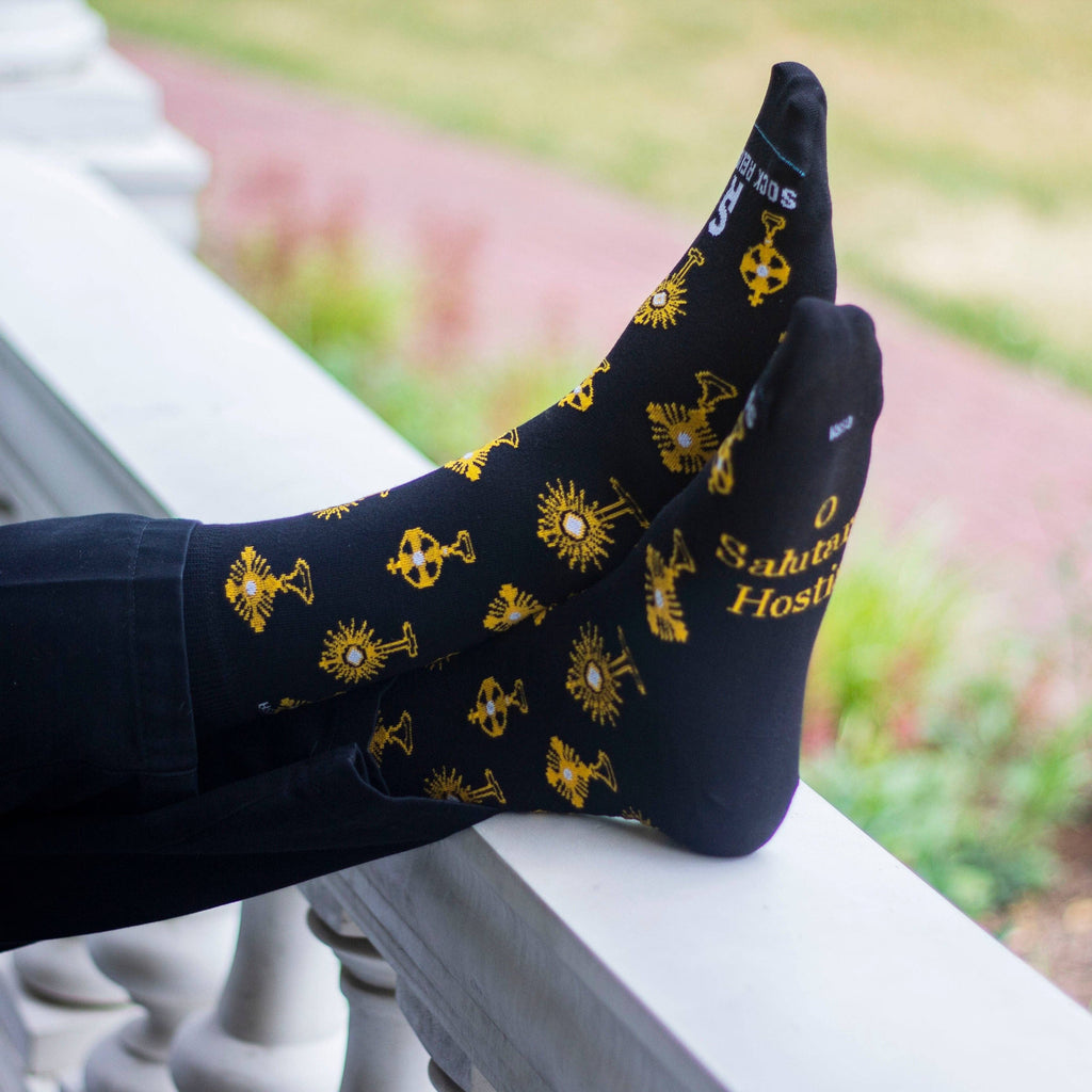 Monstrance Adult Socks