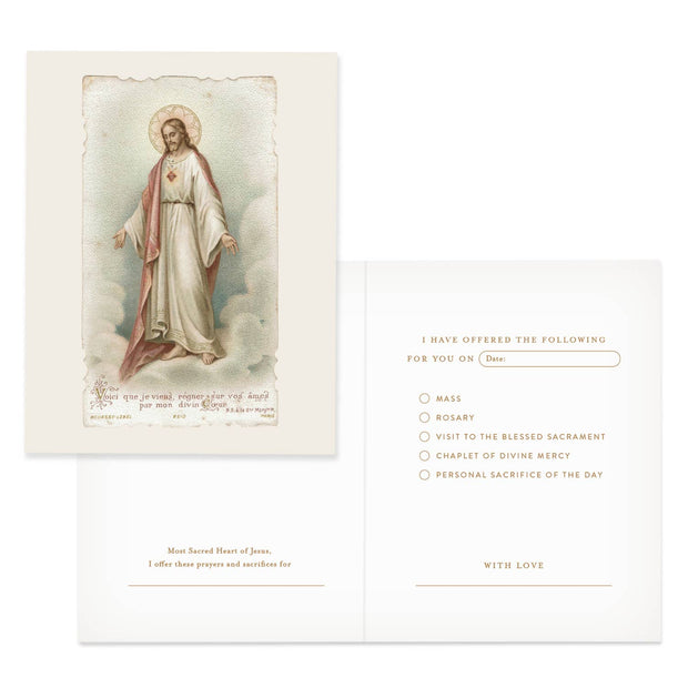 Spiritual Bouquet Card - Box of 6