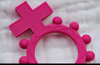 CT101 Baby Silicone Finger Rosary Teether