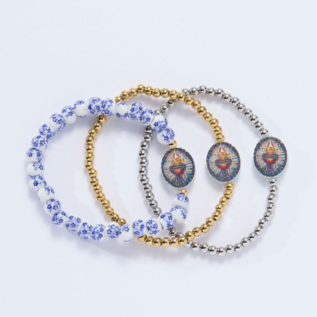 HOLY WATER SACRED HEART BRACELET
