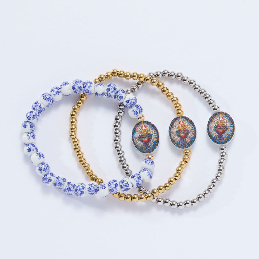 HOLY WATER SACRED HEART BRACELET