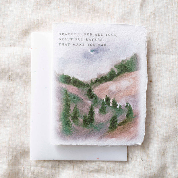 Grateful For All Of You | Eco-Friendly Greeting Card