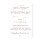 The Angelus Prayer Card