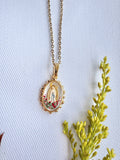 Dainty Our Lady of Lourdes Necklace