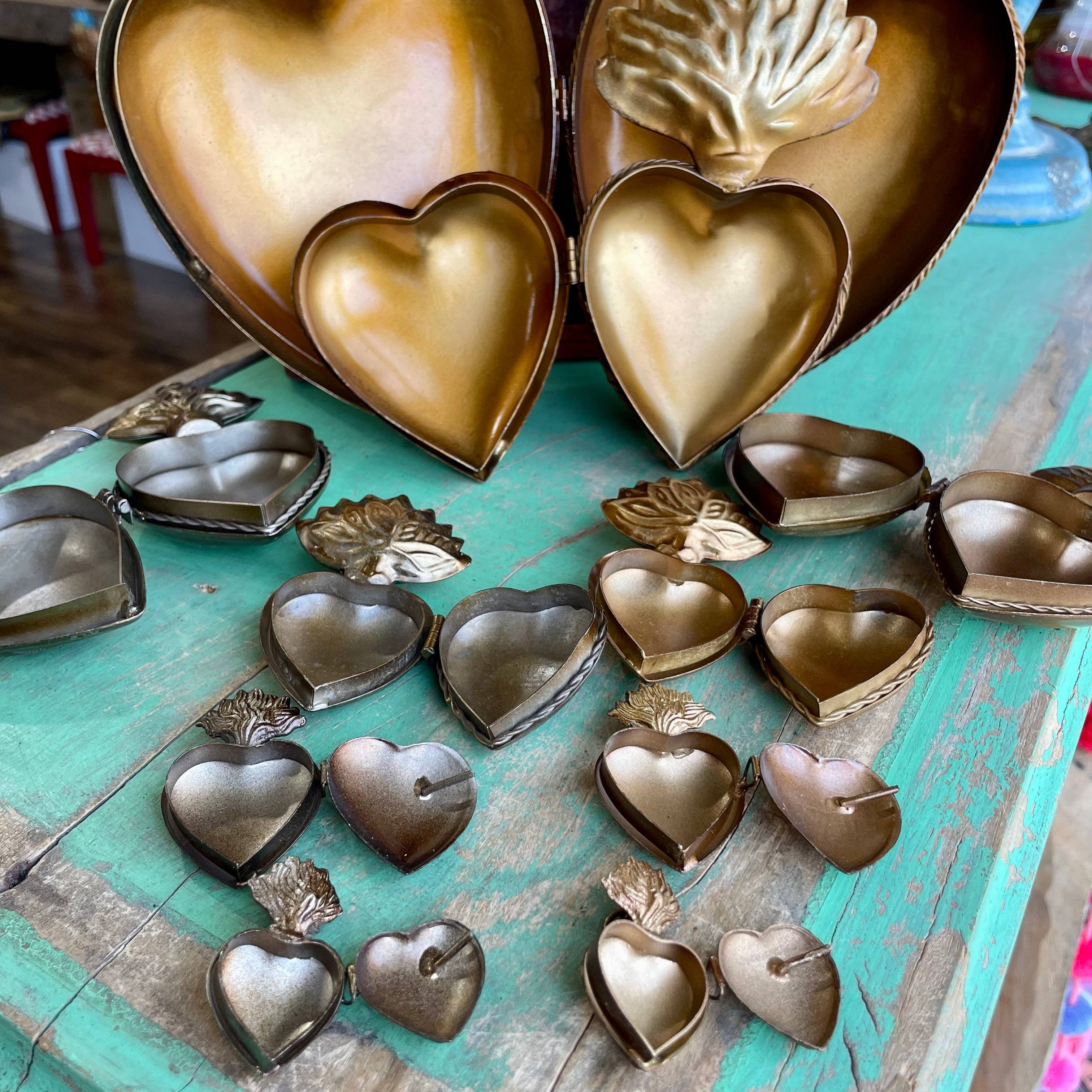 Ex-Voto Hearts - Gold