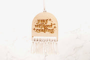 Pray Without Ceasing Rearview Mirror Charm