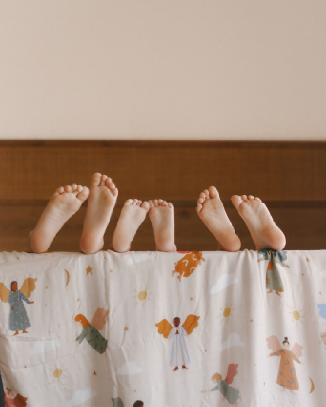 Guardian Angels Deluxe Muslin Baby Blanket Quilt