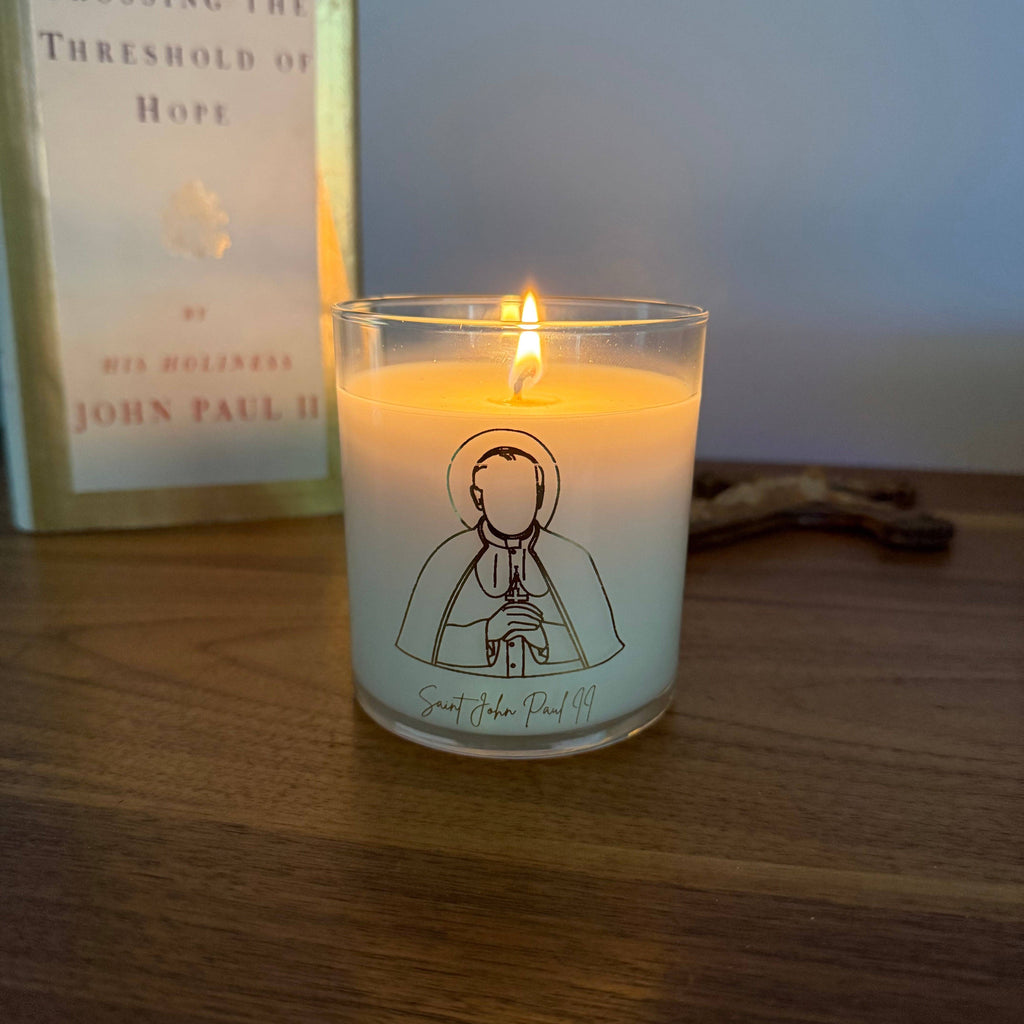 Saint John Paul II Candle