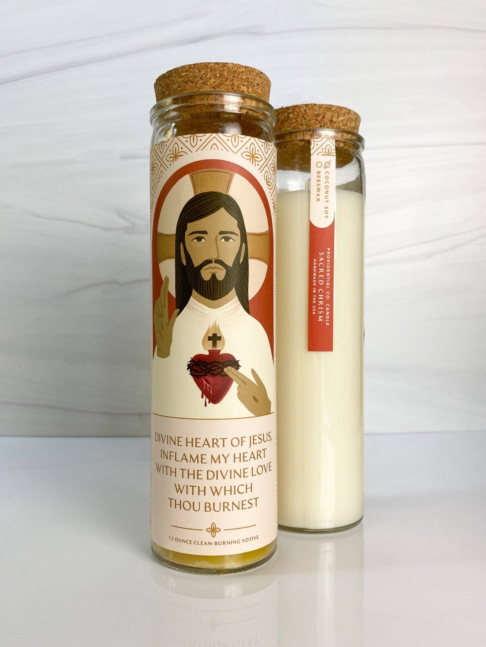 Candle: Sacred Heart of Jesus Votive