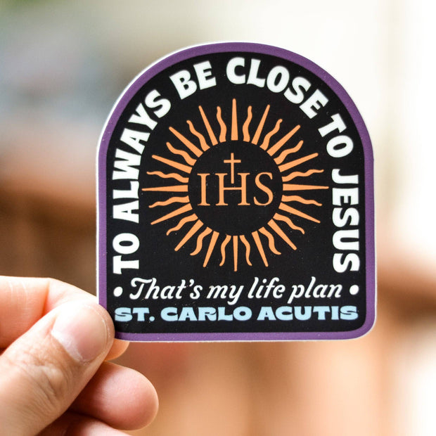 St. Carlo Acutis Catholic Sticker