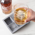 Colossal Silicone 2 inch Ice Cube Tray Gray