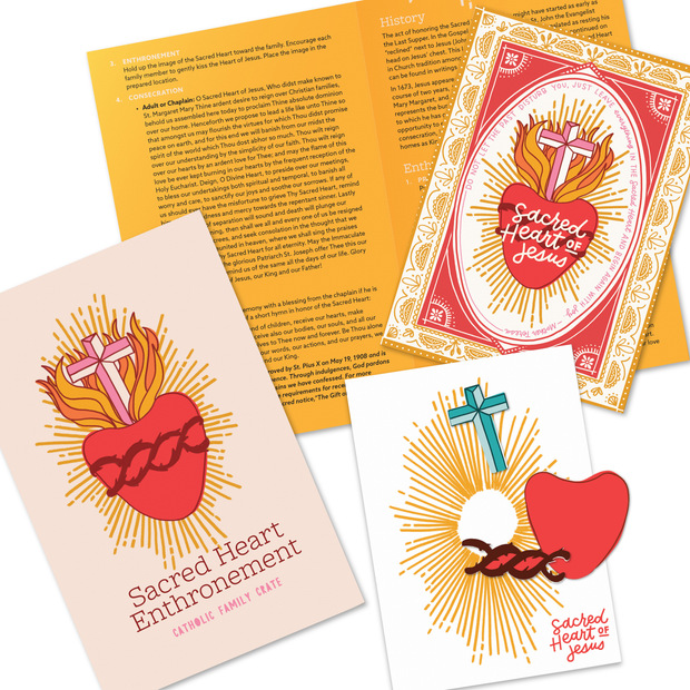 Sacred Heart Enthronement Kit (+ 3 crafts)