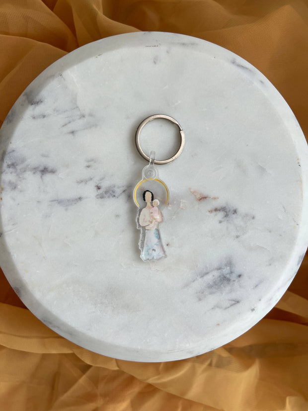 St. Gianna Beretta Molla Keychain