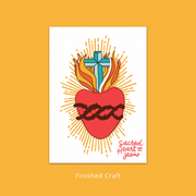 Sacred Heart Enthronement Kit (+ 3 crafts)