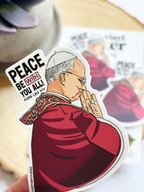 Pope Leo XIV Waterproof Sticker | Catholic Sticker