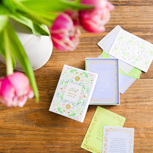 Lent Scripture Card Set