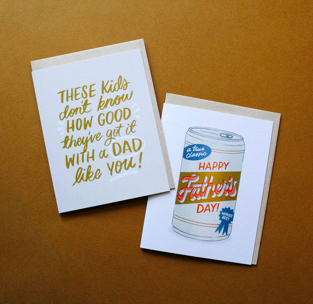 These Kids Father's Day Card