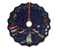 Nativity Embroidered Tree Skirt