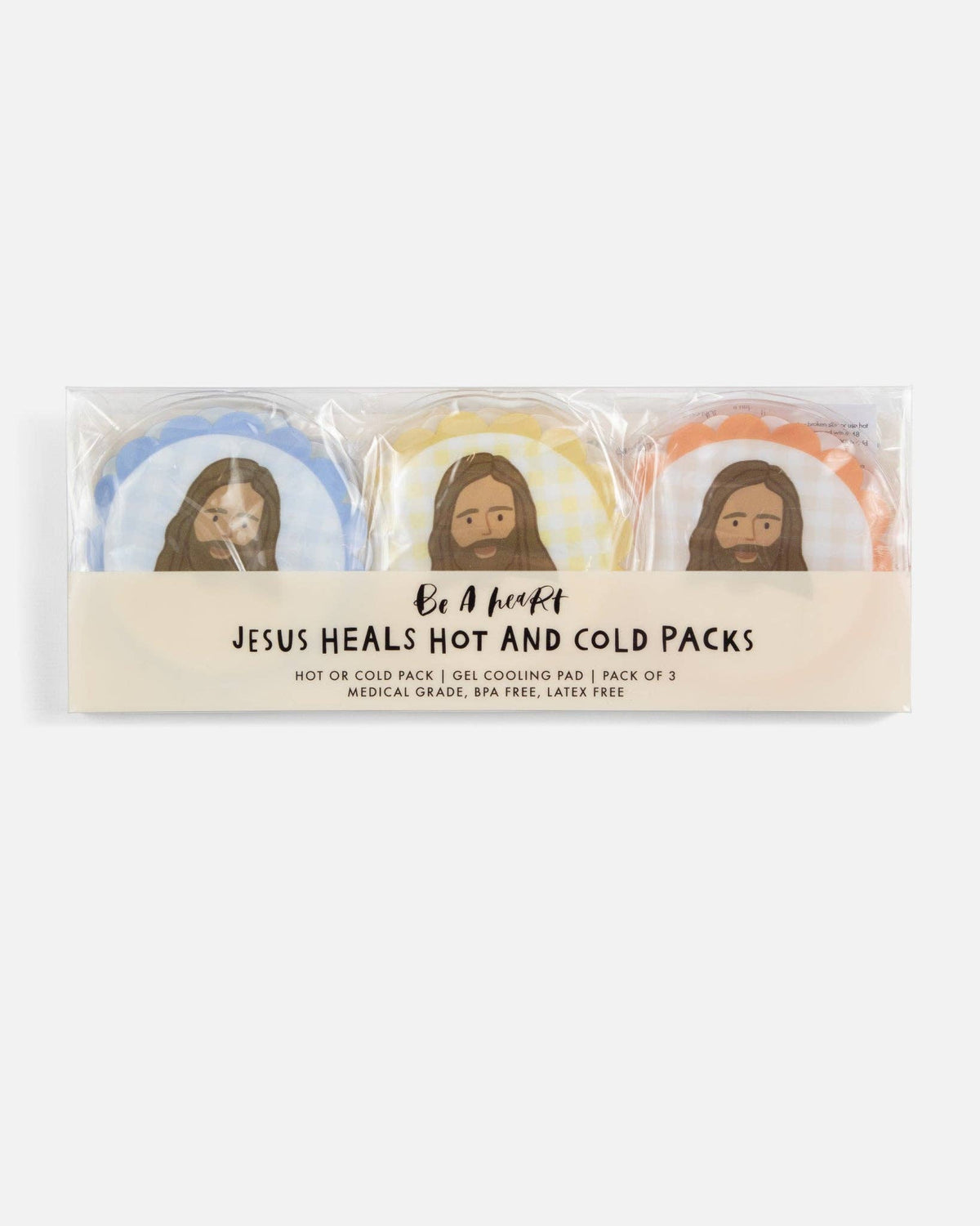 Jesus Heals Hot & Cold Ice Packs
