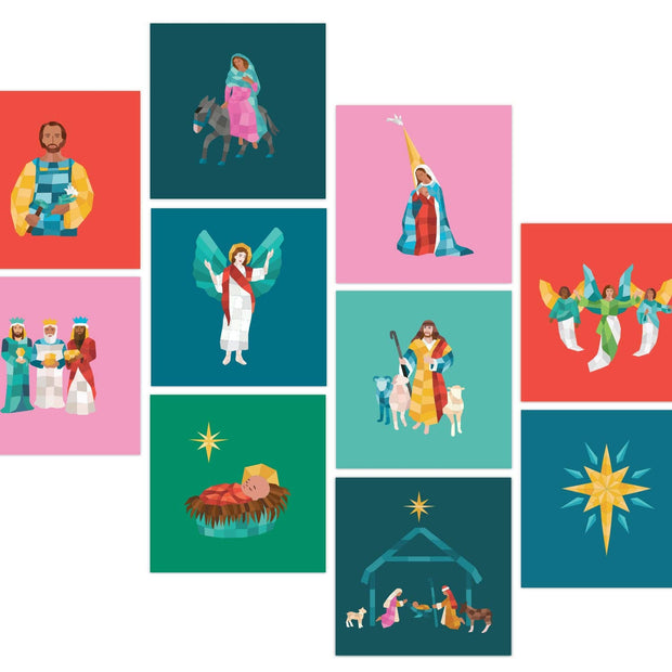 Pray by Sticker: Christmas Sticker Book
