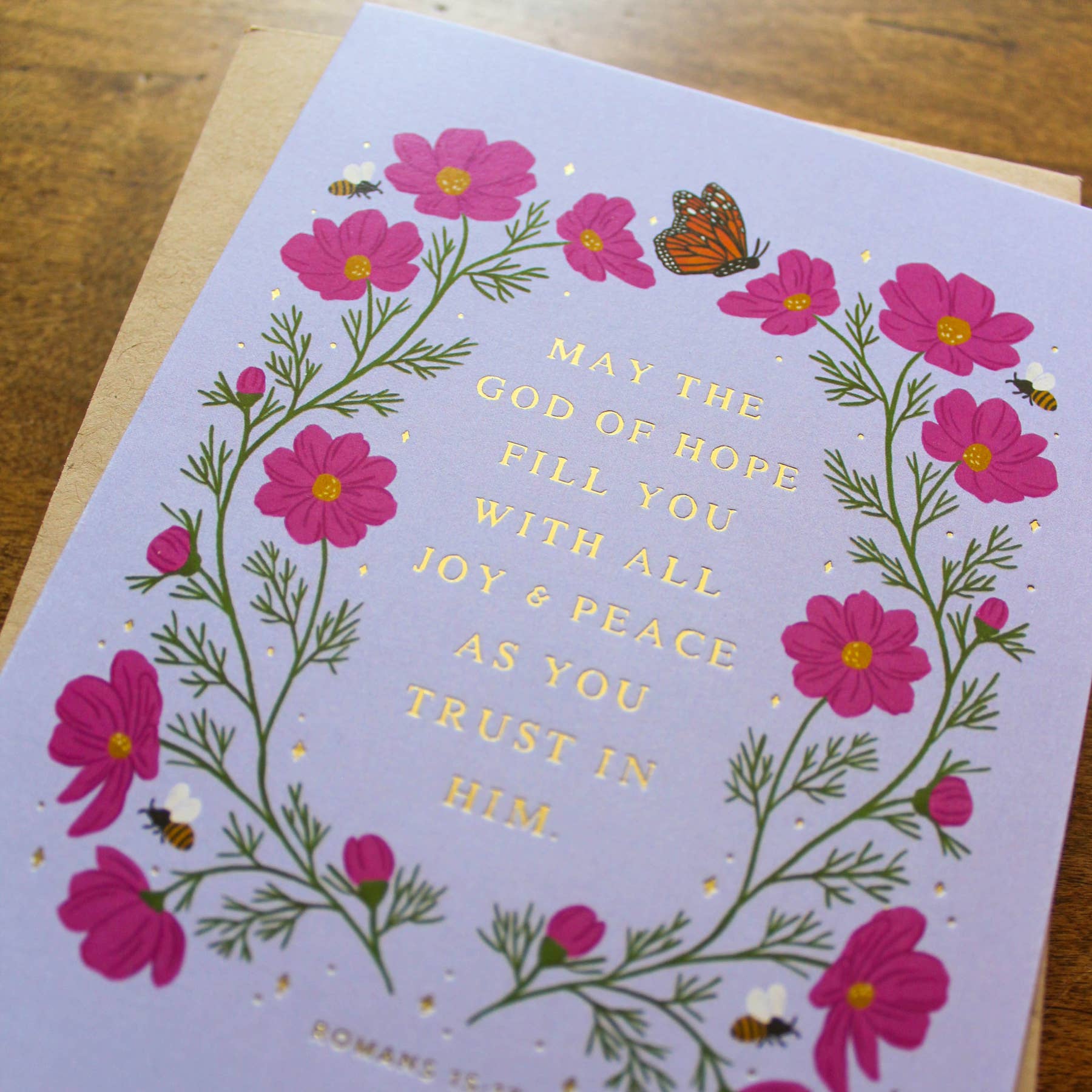 God of Hope Encouragement Card