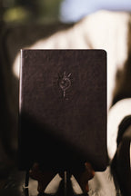Eucharist Notebook - Dark Brown Embossing