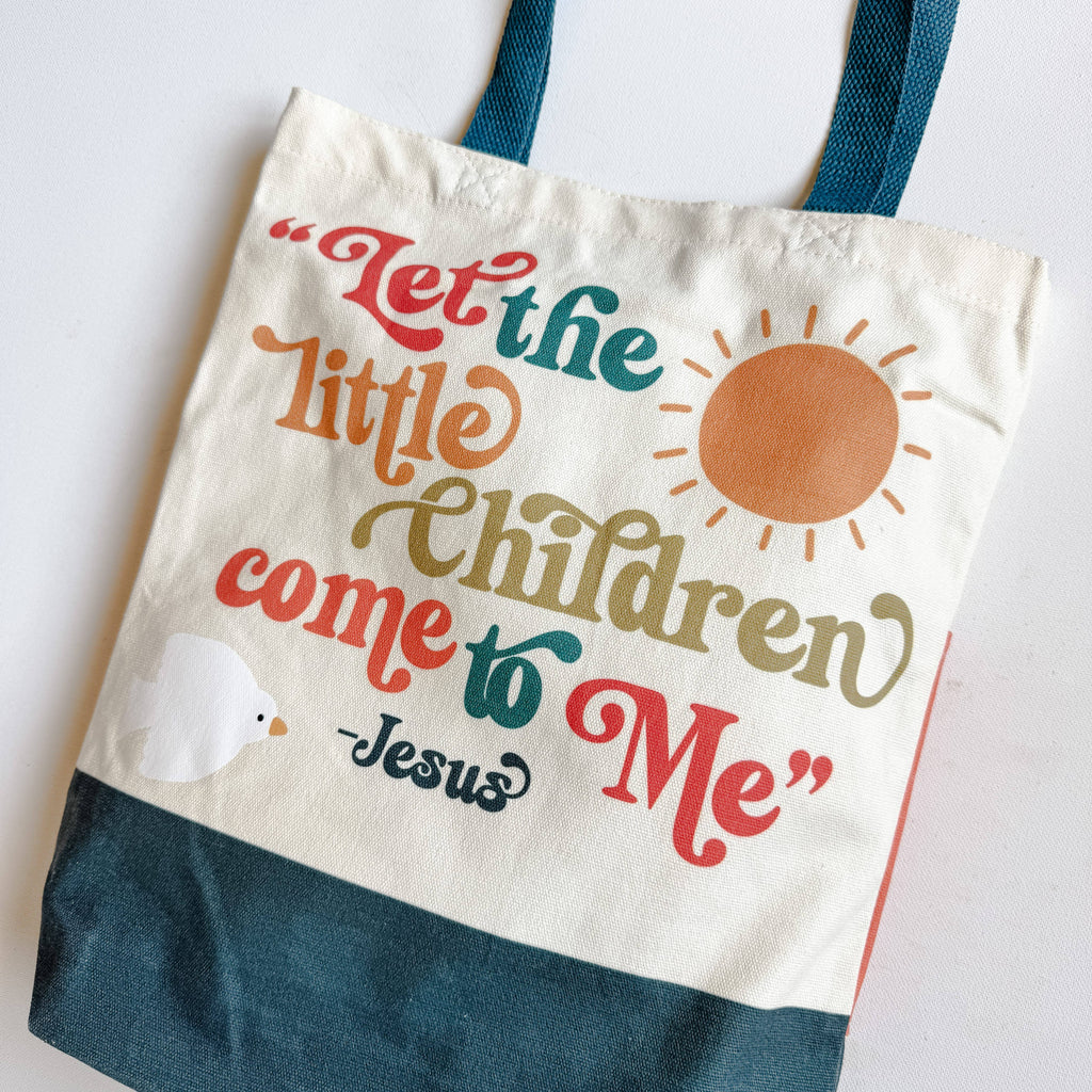 Kid's Catholic Mass Bag – “Let the Children Come to Me"