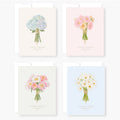 Rosary Card | Mixed Set | Floral