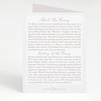 Rosary Card | Bouquet | Mixed Peonies - Single Card