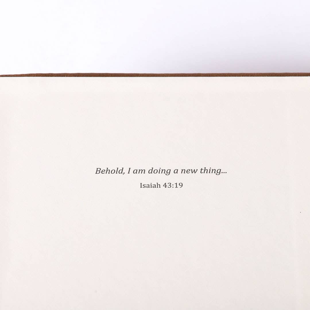 Journal Wineskin Hard Cover 420Pg - Tan