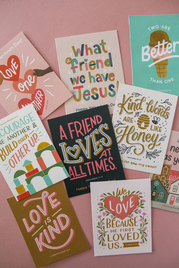 Bible Verse Kids Mini Valentines II