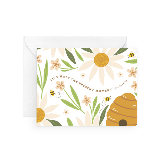 Live Holy the Present Moment Card
