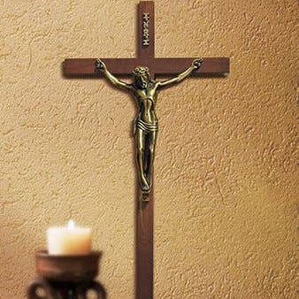 Chapel Mpl Crucifix - 10in