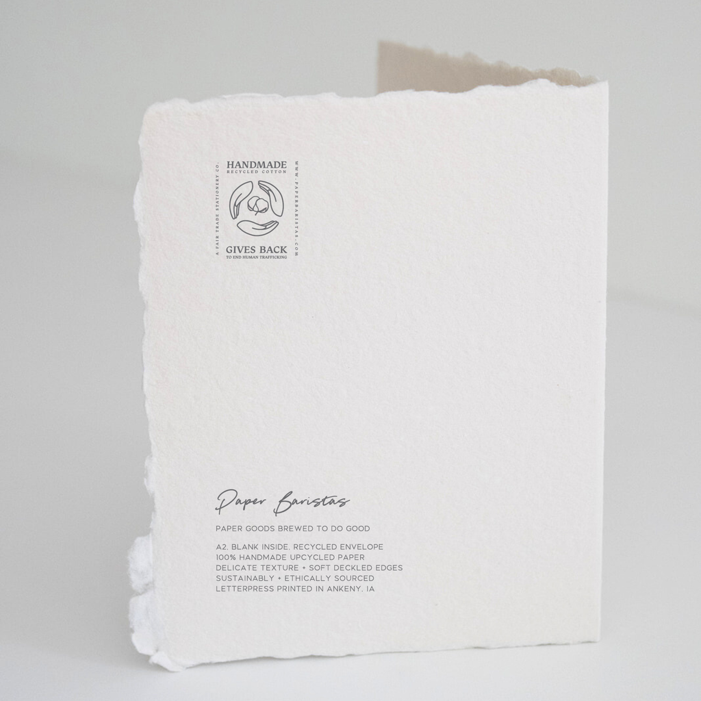 Beautiful Miracle Baby Shower | Eco-Friendly Greeting Card