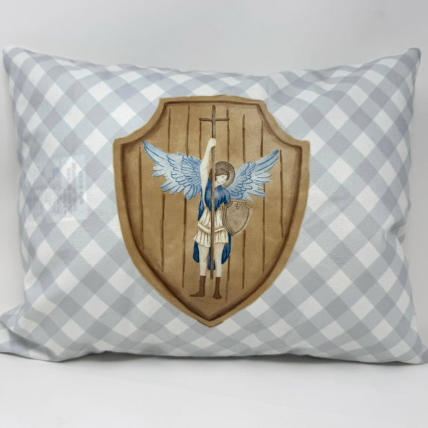 Saint Michael pillow. Baptism Gift. Nursery decor. Catholic  (Copy)