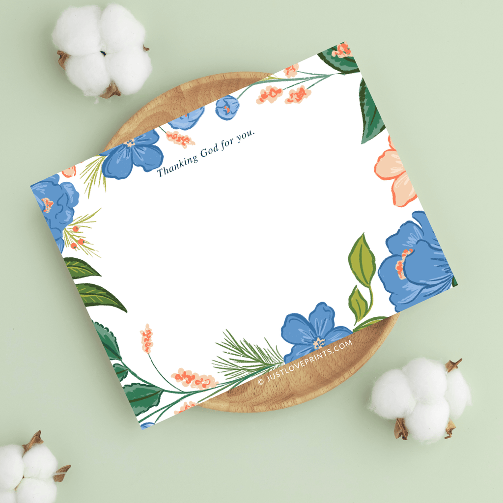 Thanking God For You Note Card Pack