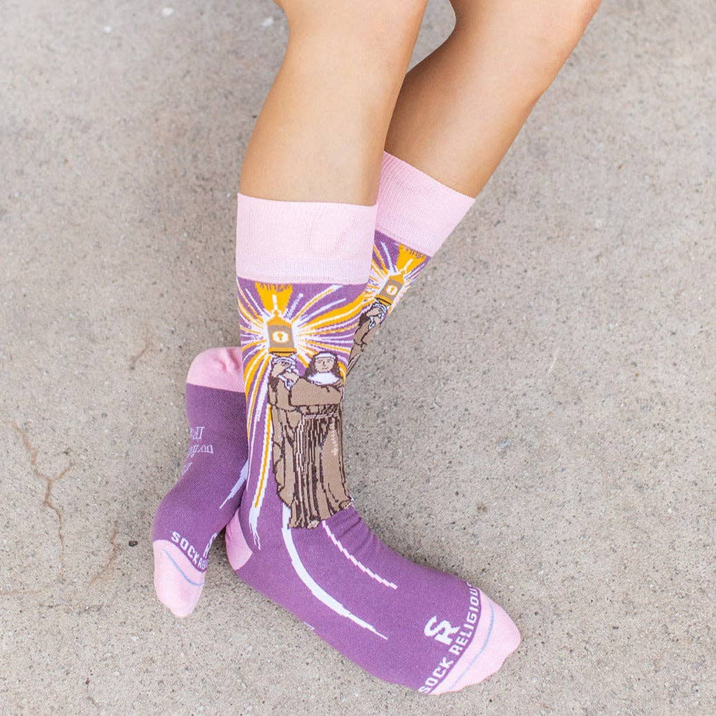 St. Clare of Assisi Adult Socks