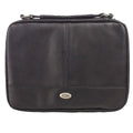 Bible Cover Organizer Two-fold Black Ichthus Badge