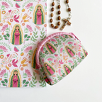Rosary Pouch Our Lady of Guadalupe I Catholic Gift