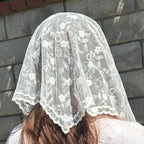 St Rebekah Veil  -White 
