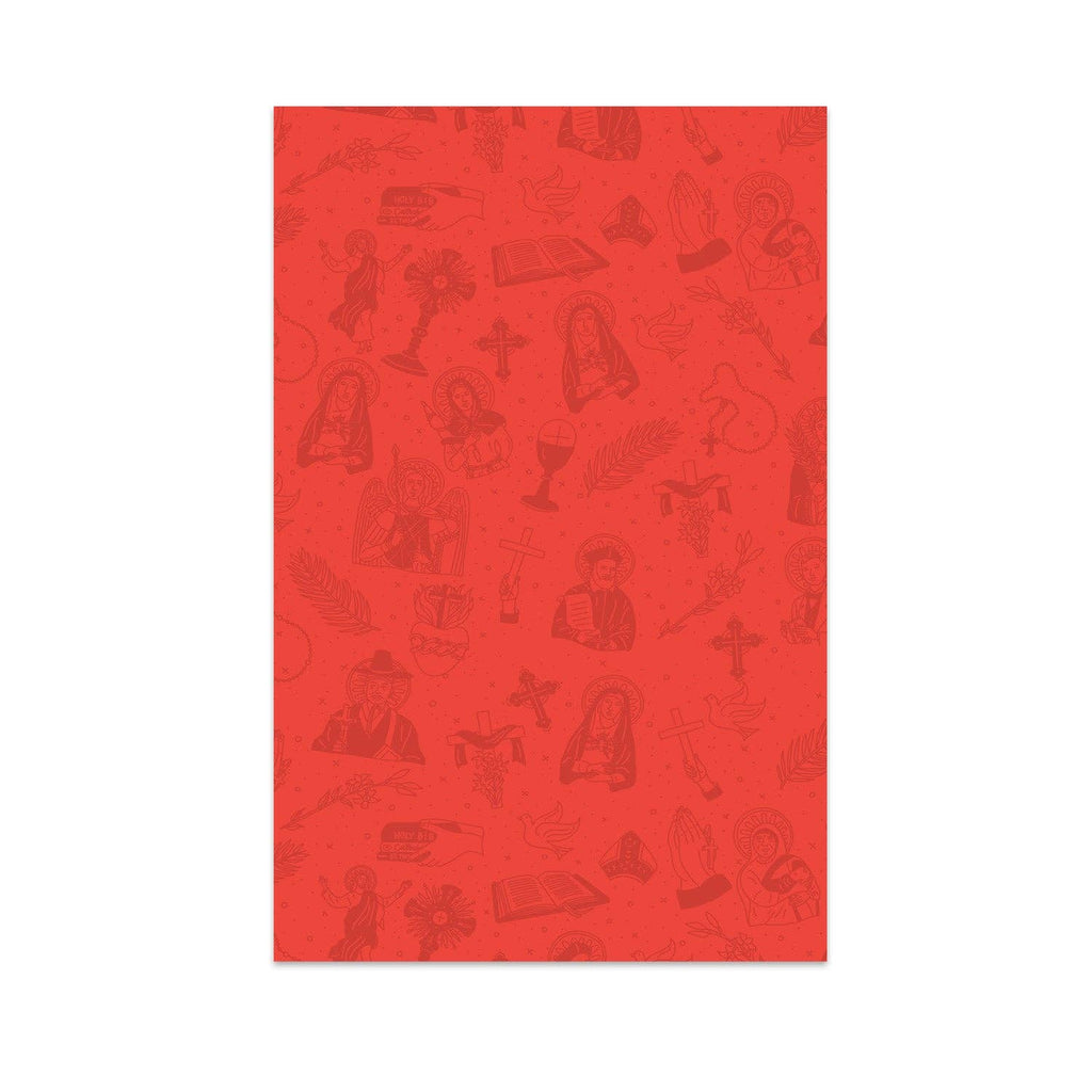 Holy Family Hearts Notepad