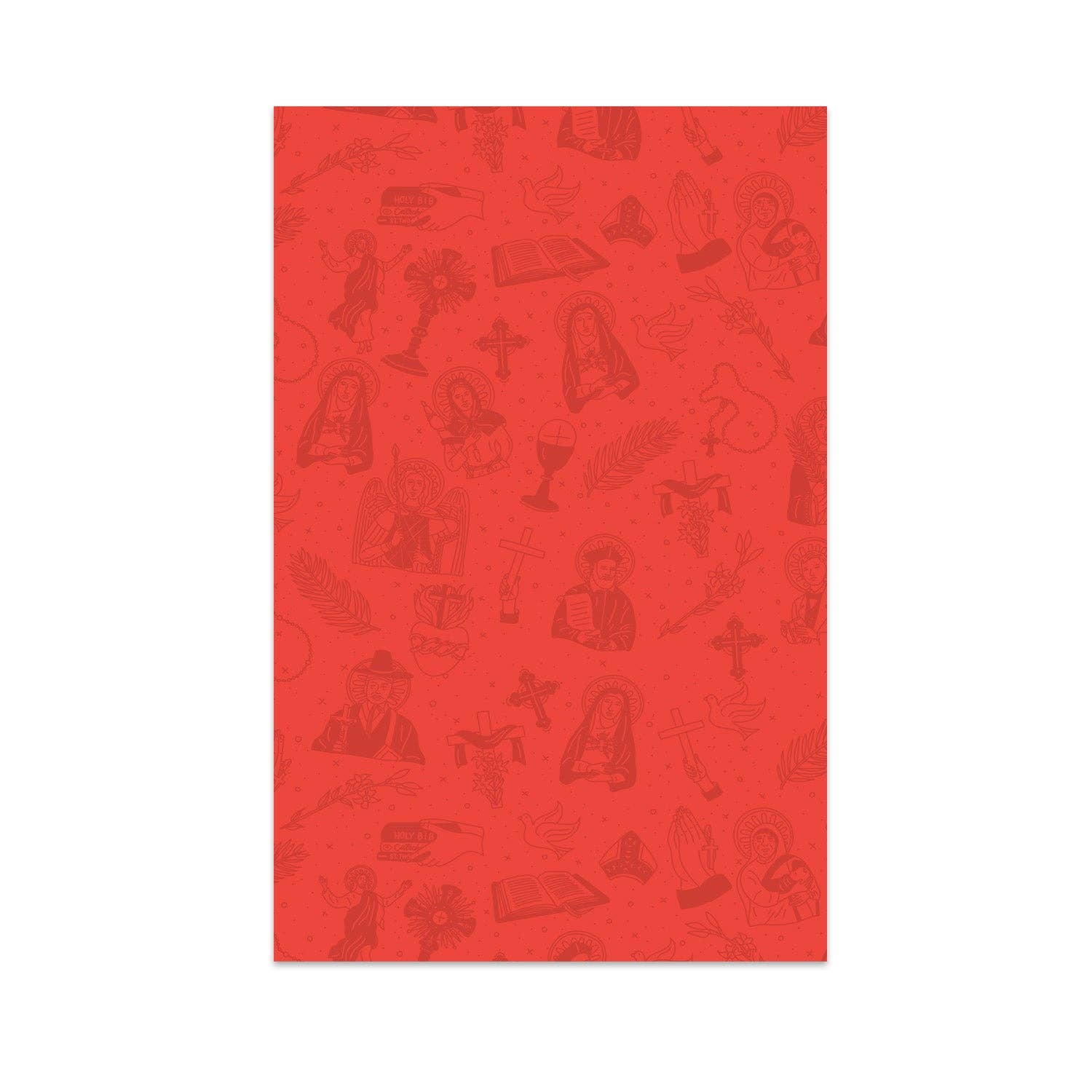 Holy Family Hearts Notepad