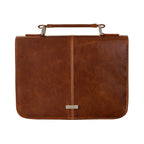 Bible Cover Classic Brown Faith Badge