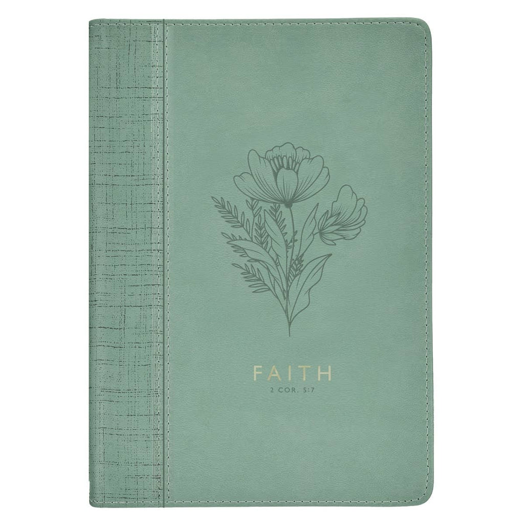 Journal Classic Green Faith 2 Cor. 5:7