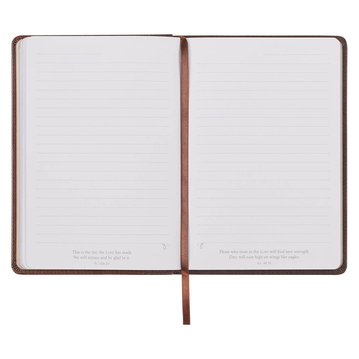 Journal Classic Brown Crown of Thorns/Amazing Grace Isa 53:5