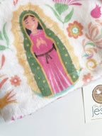 Our Lady of Guadalupe Minky Blanket