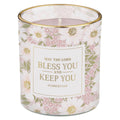Glass Candle Bless You and Keep You Num. 6:24